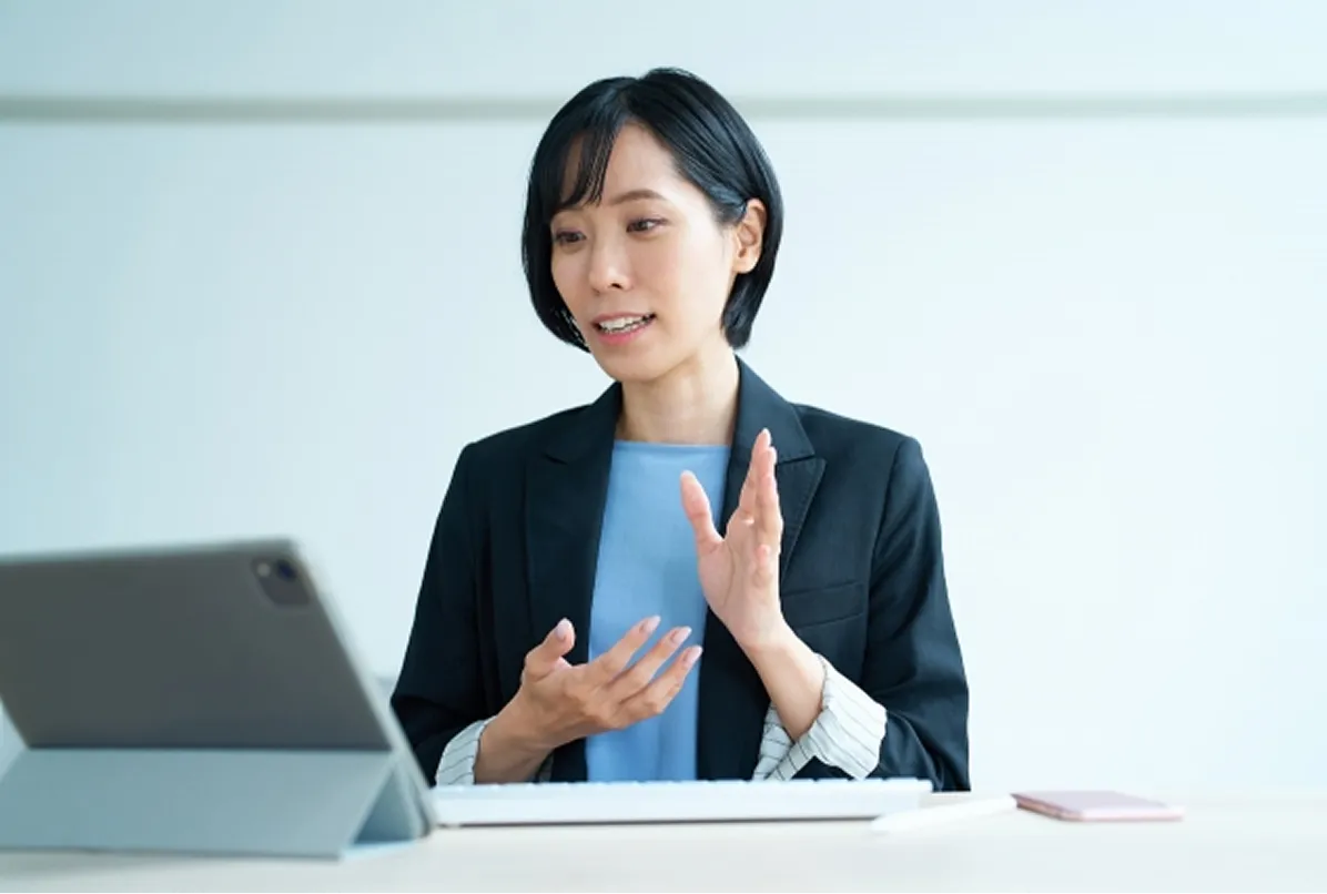 初回オンライン相談の様子